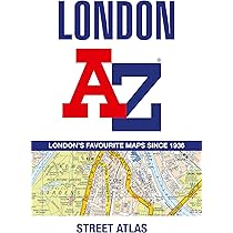 地図・旅行ガイド MASTER ATLAS OF GREATER LONDON Master Atlas of Greater London: Amazon.co.uk: A–Z maps
